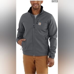Carhartt Rain Defender Relaxed Fit Heavyweight Softshell Jacket large